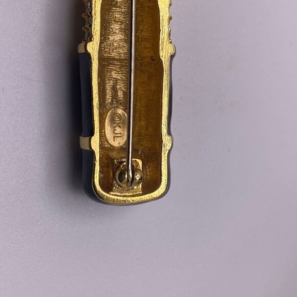 Vintage Signed KJL Kenneth Lane
Famous Lipstick Brooch - Picture 5 of 7
